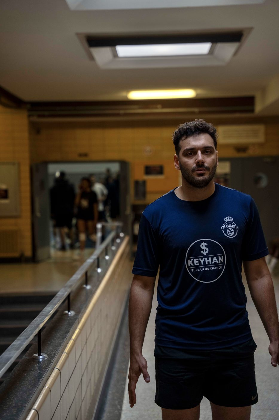 Coach Moeen in CHAMARTIN shirt